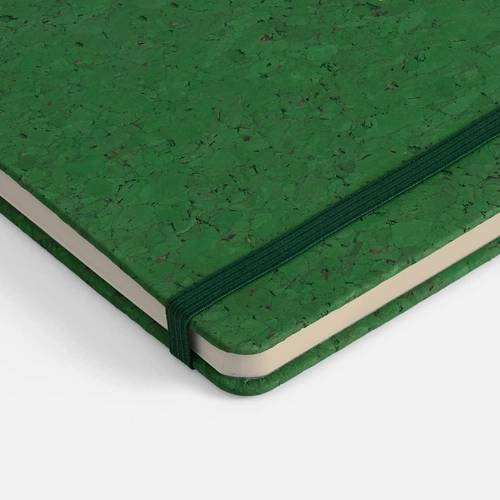 Блокнот Cork County, зеленый