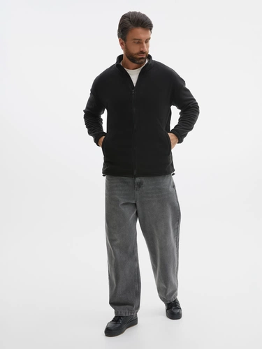 Куртка флисовая унисекс Nebo, черная