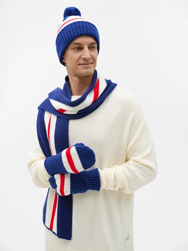 Варежки Winwear, темно-синие (кобальт)