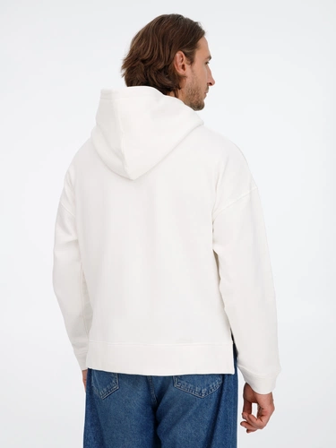 Худи оверсайз унисекс Tolla, молочное