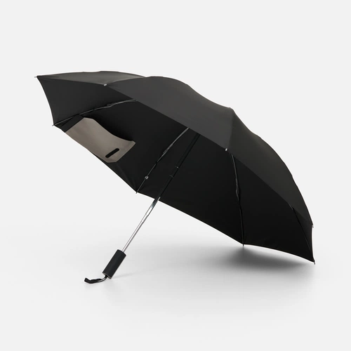 Зонт обратного сложения Easyroll, черный