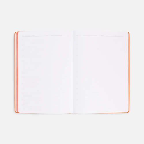 Ежедневник Flexpen Shall, недатированный, оранжевый