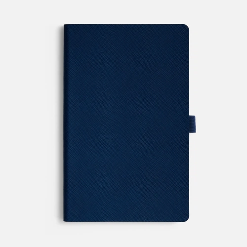 Ежедневник Lungo, недатированный, темно-синий