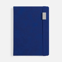 Ежедневник Urban Metal, недатированный, ярко-синий