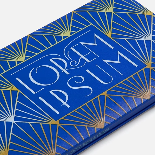 Аккумулятор Easy Trick ver.2, 4000 мАч, синий с нанесением