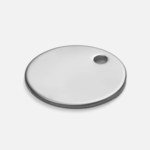 Шильдик металлический Alfa Sirkel, серебристый