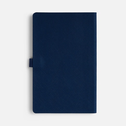Ежедневник Lungo, недатированный, темно-синий