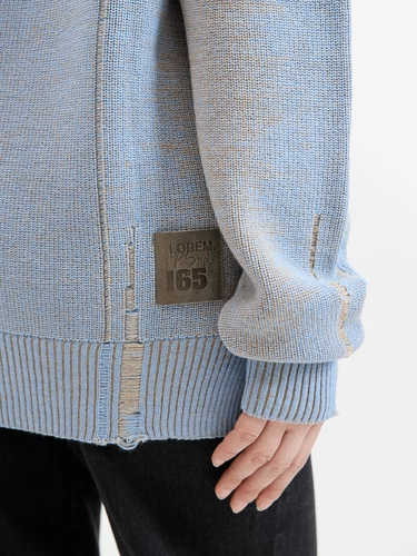 Джемпер Denim на заказ, полушерсть