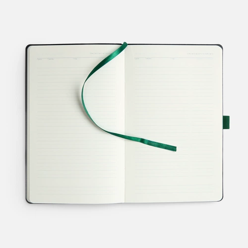 Ежедневник Lungo, недатированный, зеленый