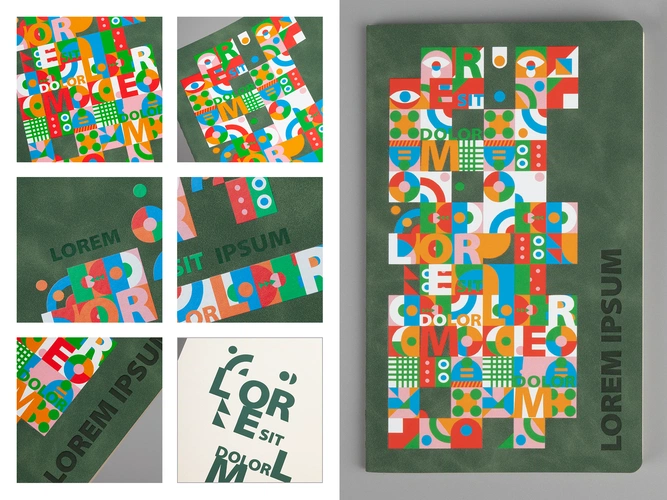 Комплект блокнотов Luba с нанесением