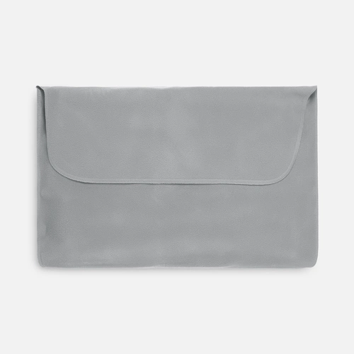 Надувная подушка под шею в чехле Sleep, темно-серая