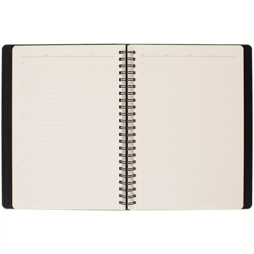 Ежедневник Spring Urban на заказ, недатированный, зеленый