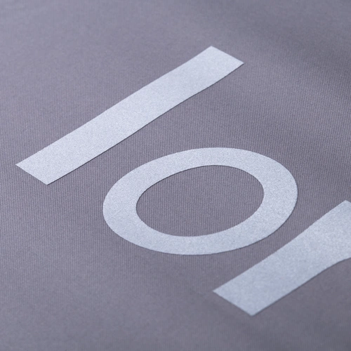 Складной зонт Dome Double с двойным куполом, серый с нанесением