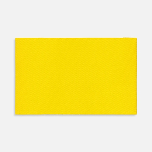 Лейбл тканевый Epsilon, XL, желтый