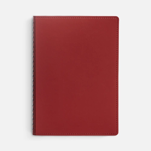 Ежедневник Spring Shall, недатированный, красный