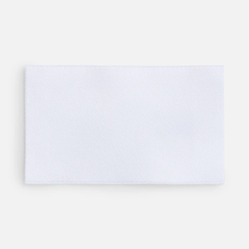 Лейбл тканевый Epsilon, M, белый