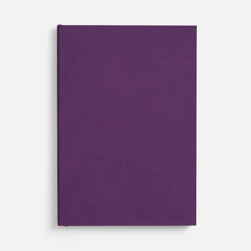 Ежедневник Flat, недатированный, фиолетовый, ver.2