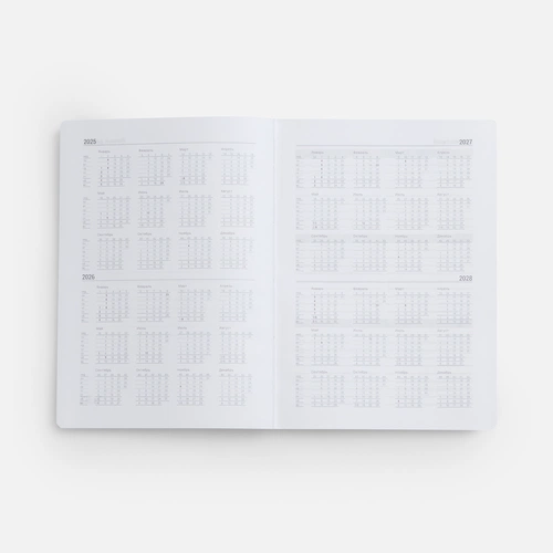 Ежедневник New Factor Metal, серый