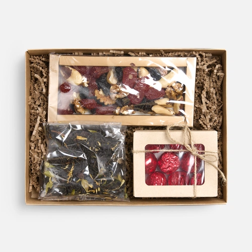 Набор Quality Time, грильяж с клюквой