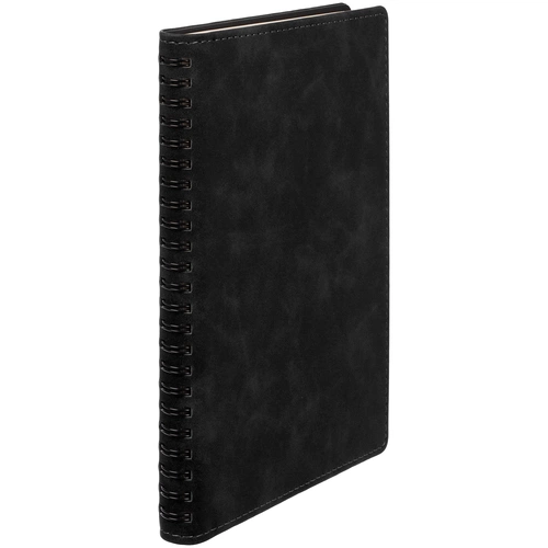 Ежедневник Spring Urban на заказ, недатированный, черный