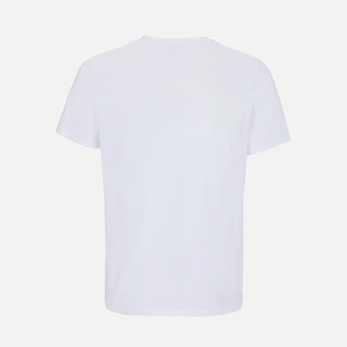 Футболка унисекс Lyam, белая (белоснежная)