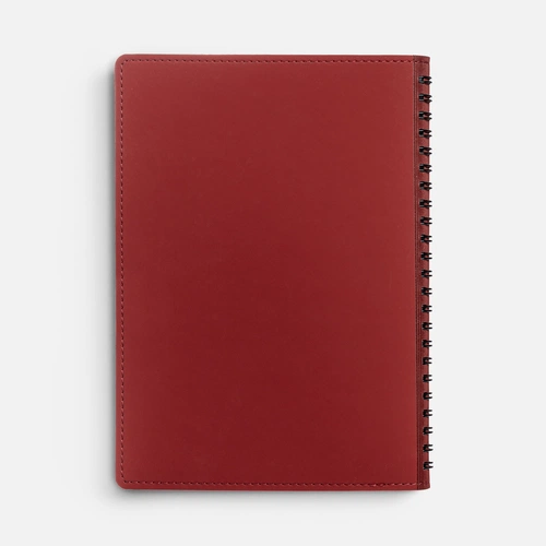 Ежедневник Spring Shall, недатированный, красный