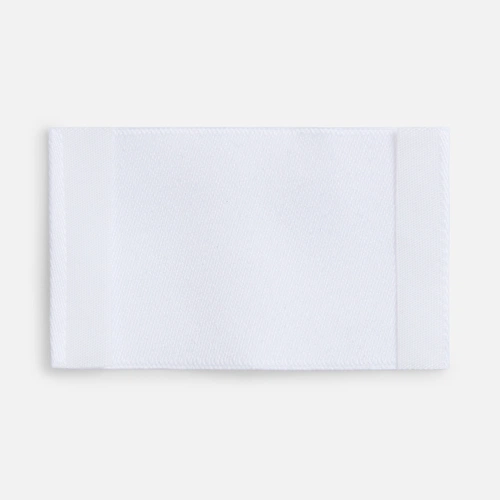 Лейбл тканевый Epsilon, M, белый