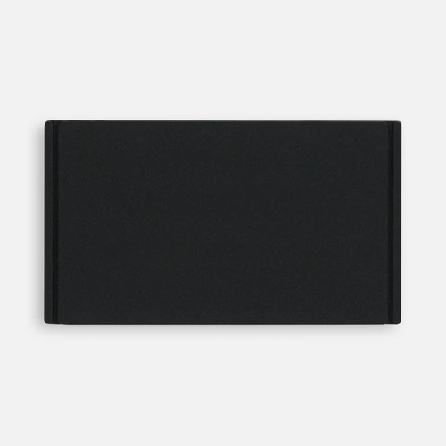 Лейбл из ПВХ Dzeta, M, черный