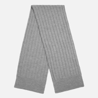 Шарф Bellish, светло-серый меланж