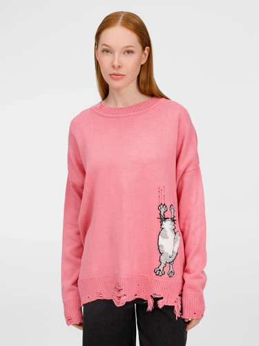 Джемпер Sharpick, розовый (фламинго)