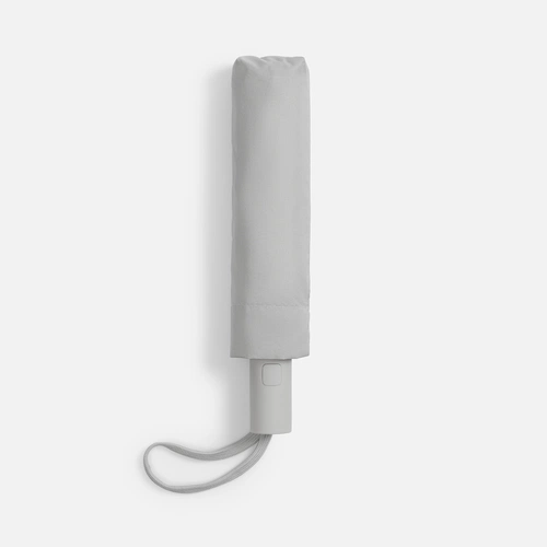 Зонт складной Cloudex, светло-серый