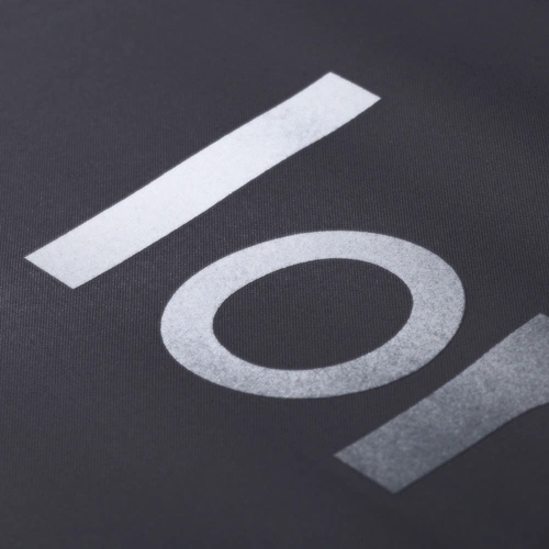 Складной зонт Dome Double с двойным куполом, серый с нанесением