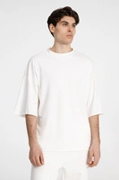 Футболка унисекс оверсайз T1, молочно-белая
