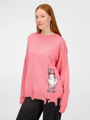 Джемпер Sharpick, розовый (фламинго)