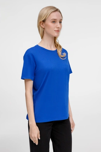 Футболка унисекс Senti, ярко-синяя