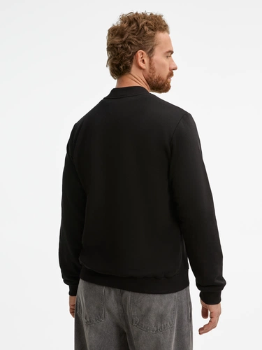 Бомбер унисекс Nuppu, черный