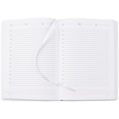 Ежедневник Prizma, недатированный, белый