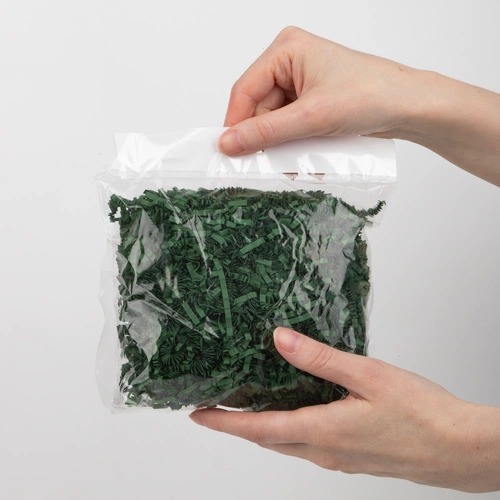 Бумажный наполнитель Chip, темно-зеленый