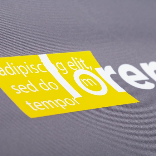 Складной зонт Dome Double с двойным куполом, серый с нанесением