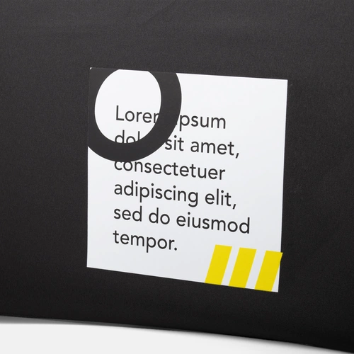 Зонт складной Cloudburst в подарочной упаковке, черный с нанесением