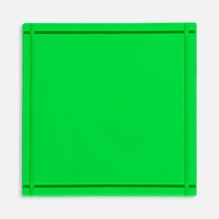 Лейбл из ПВХ Dzeta, L, зеленый неон