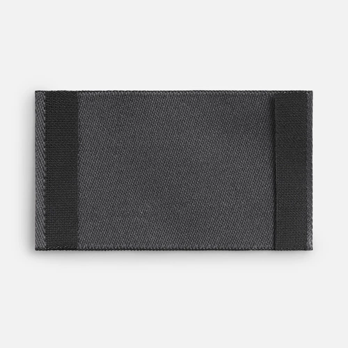 Лейбл тканевый Epsilon, M, темно-серый