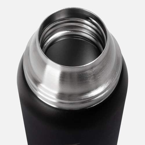 Термос Relaxika 750 со стикерпаком, черный