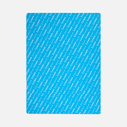 Флисовый плед Feltro Color Plus с печатью на заказ, S