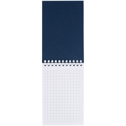 Блокнот Dali Mini в клетку, синий