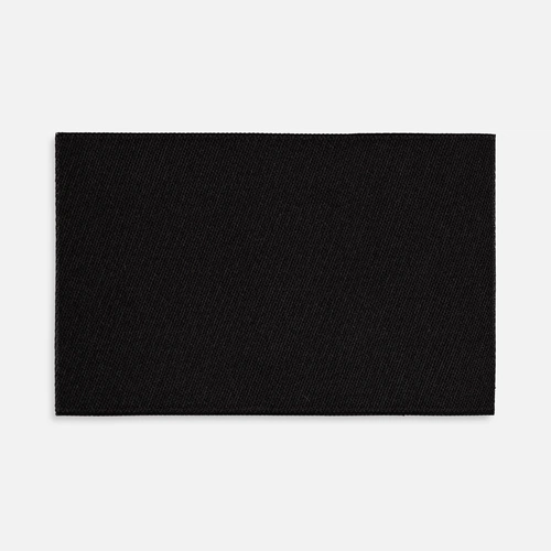 Лейбл тканевый Epsilon, XL, черный