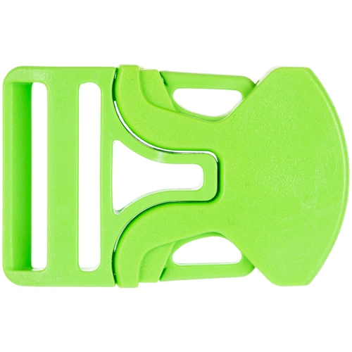 Застежка-пряжка односторонняя Triden, зеленый неон