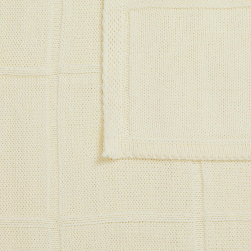 Плед Chainfield, белый (молочный)