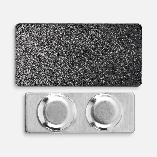 Значок Magnet Matto, серый металлик