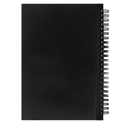 Ежедневник Notera Maxi, недатированный, черный